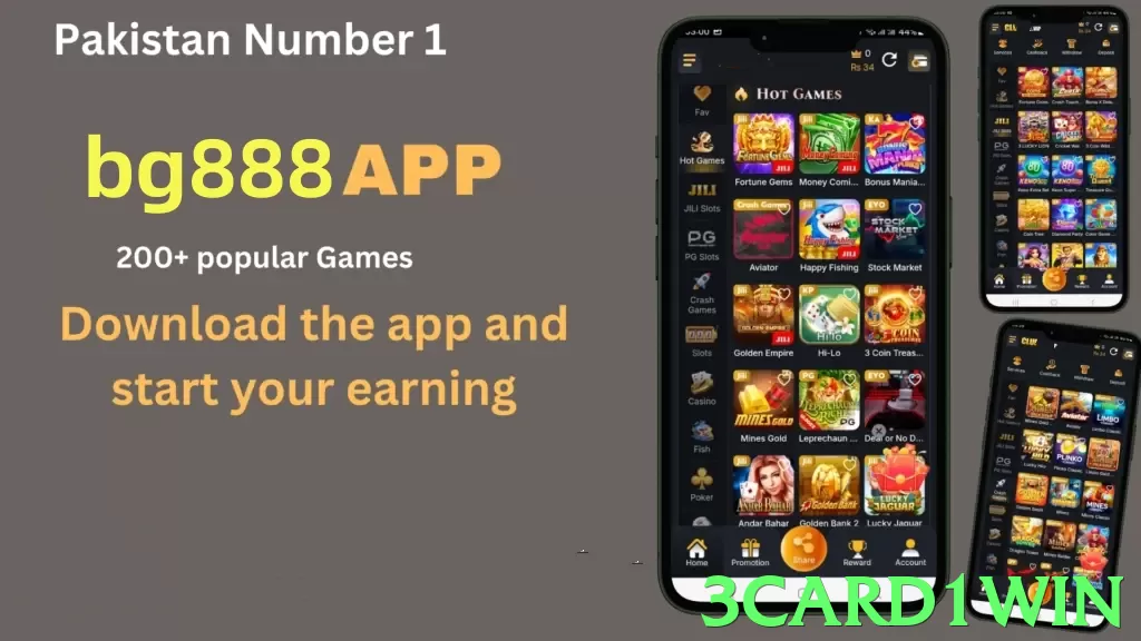 3card1win game app for Pakistan players - 3